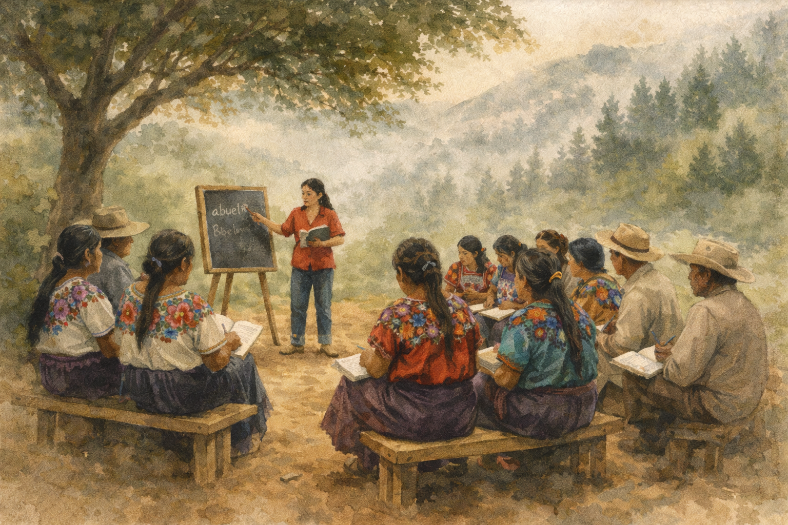 Mexiko, 200.000 Menschen lernen in einem Jahr lesen