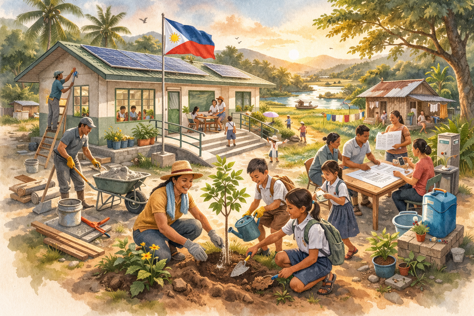 Philippines, Philippines Speeds Up Classroom Construction for 2026