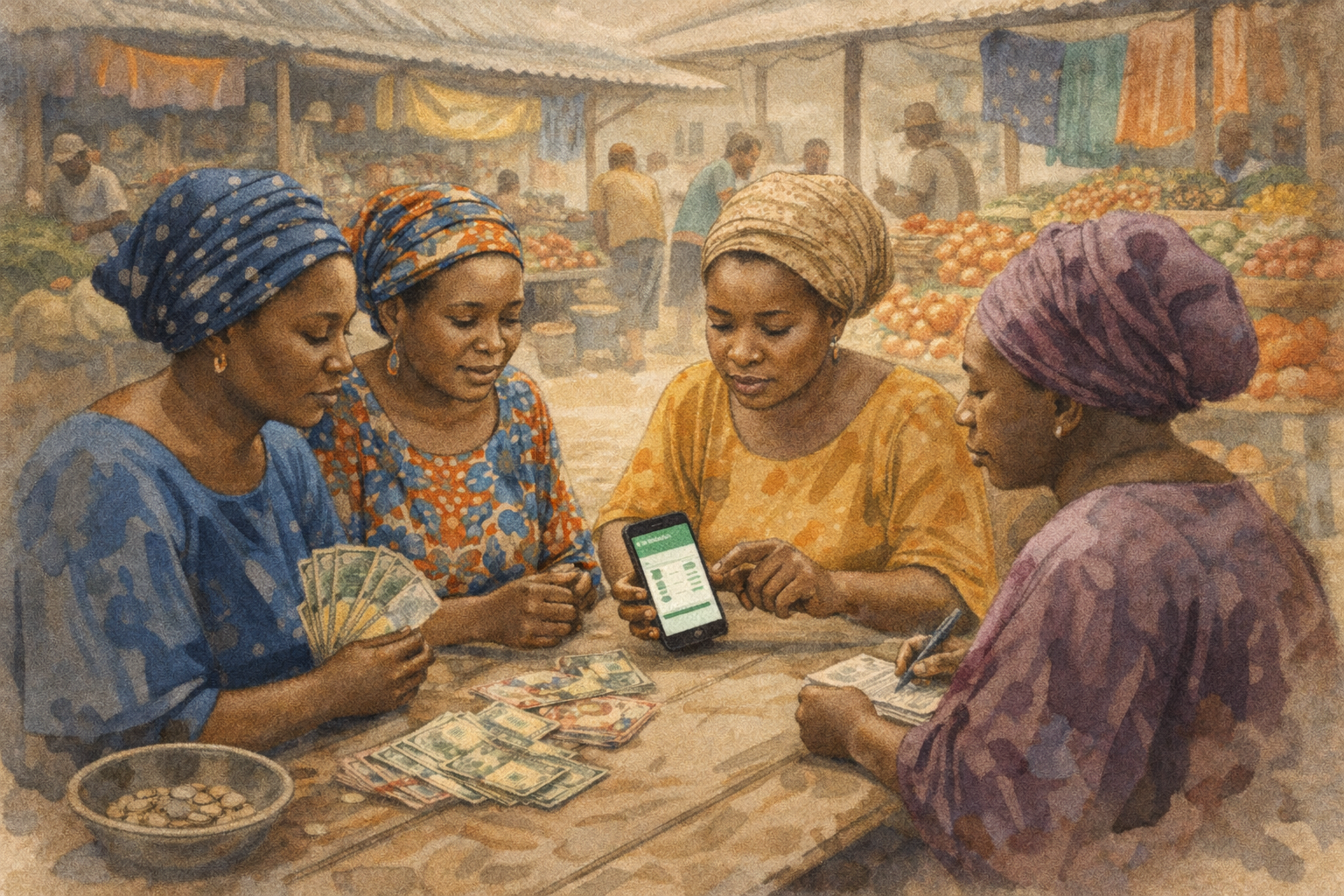 Nigeria, Digitale Spargruppen für die Unsichtbaren