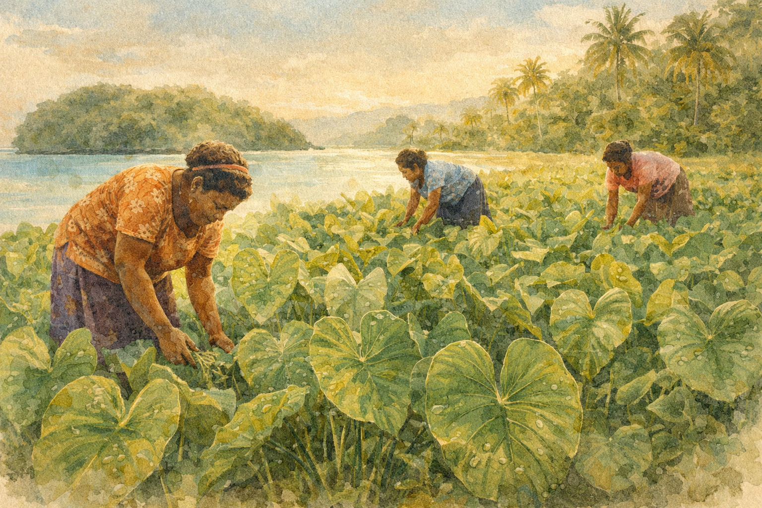 Palau, Palau Die Taro Bäuerinnen bauen sich eine Zukunft