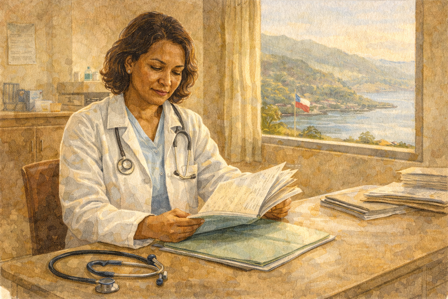 Chile, Chile Seit 1993 kein einziger lokaler Lepra Fall, und niemand hat aufgehört hinzusehen