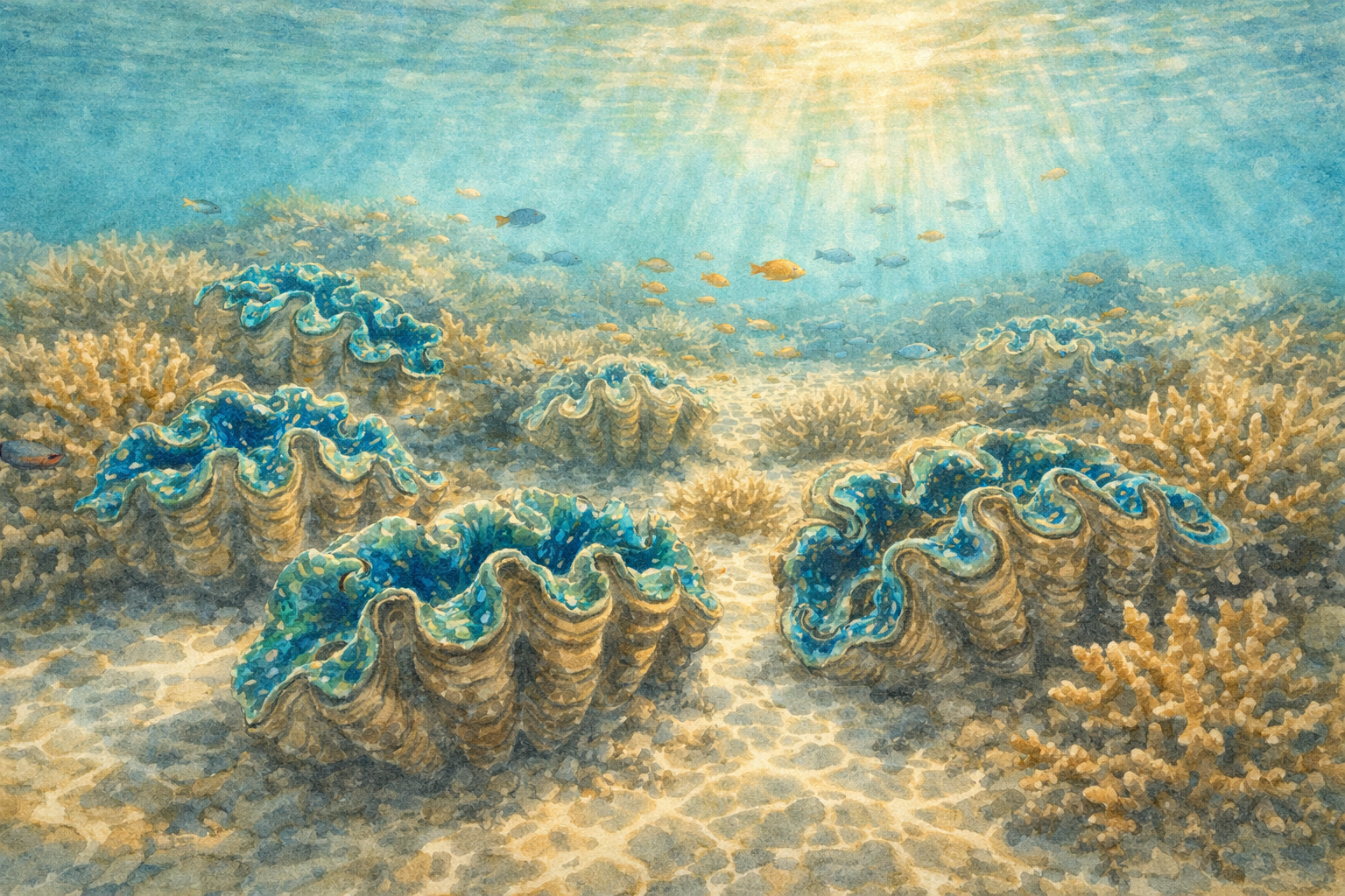 Fiji, The Return of the Giant Clams